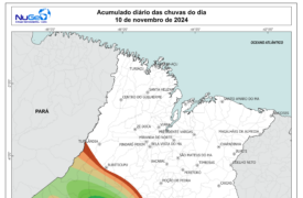 Chuvas do dia 10/11/2024