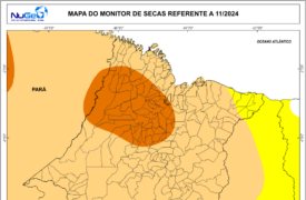 Monitor de Secas referente ao mês de Novembro de 2024